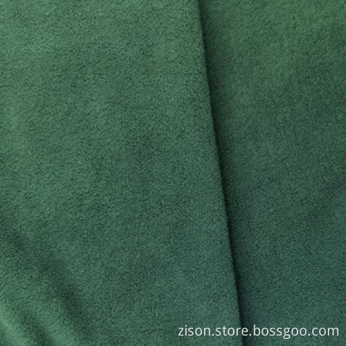 Doppelseitig gebürstetes Polyester-Strickgewebe aus gebürstetem Polyester